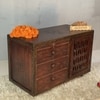 D'Dass White Mdf and Sheesham  Wall Hanging Wooden Temple For Pooja