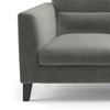 Lewis Sofa (Colour : Ash Grey Velvet, Cushion : Soft, Seater : 3+2)