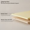 Sleepwell My Mattress Firm High-Resilience (HR) Foam High Density (HD) Foam King Size (Thickness: 6 Inches, Dimensions: 75 X 72 Inches)