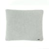 Mini Moss Knit Vanilla Grey Melange Cushion Cover 16X16 Inches