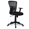 Peacifice Mid Back Ergonomic Chair in Black Colour