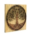 W-Tapni Abstract Metal Wall Decor in Multicolor Set of 1