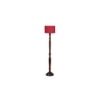 Britney Brown Cotton Shade Floor Lamp