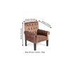 Arista Sheesham Wood Mid Century Lounge Chair