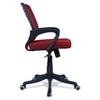 Diicea Mid Back Ergonomic Chair in Red Colour