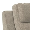 Emila 3 Seater Fabric Sofa In Fossil Weave Colour