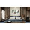 Multicolor wall plates Metal Wall Art