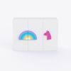 Unicorn'S Playground Cabinet Storage In White Colour