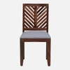 Rimz Solid Wood Dining Chair in Provincial Teak Finish