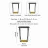 Metalsmith Cast Iron Side Stool – Steel Frame