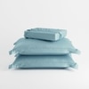 Stoa Paris 300TC UltrSatin King Bedsheet Set Satin King Dreamy Blue