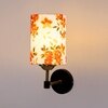 Devansh Metal Electric Wall Light in Black Colour with Multi Shade Count of 1 Light