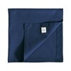 Luxe Home Cotton Kitchen Napkin for Dining Table and Kitchen Set of 4 (Navy Blue, 45x45 cm)