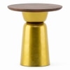 Rostrum Solid Wood Side Table