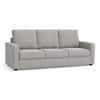 Apollo Sofa Set (Colour : Vapour Grey, Cushion : Soft, Back Type : High Back, Seater : 3+1+1)