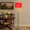 Devansh Wood & Metal Floor Lamp