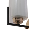 Eliante Modern Wall Lights Mild Steel & Glass Material Brown, Gold & White Finish