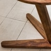 Fabre Solid Wood Side Table in Provincial Teak Finish