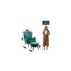 Epperly Chair With Ottoman Green