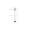 Tinsley Black Bamboo Shade Floor Lamp