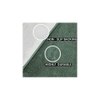 Lia Green Solid Natural Fiber 24x16 inches Anti-Skid Bath Mat