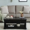 Sheesham Wood Coffee Table In Scratch Resistant Warm Chestnut Finish