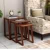 Pluto Solid Wood Table in Natural