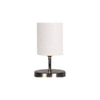 White Jute table lamp with Steel Base -49