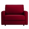 Flycon  Pull Out Sofa cum Bed  in Maroon Colour