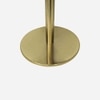 Metalsmith Metal Side Table in Brown Finish