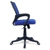 Diicea Mid Back Ergonomic Chair in Blue Colour