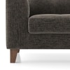 Verona Premium 3 Seater Fabric Sofa in Smoke Colour