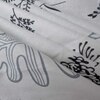 Sia White Floral 400 TC Cotton Flat Super King Size Bedsheet with 2 Pillow Covers – Threads