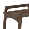 Clara Solid Wood Bar Trolley (Danish Walnut Finish)