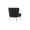 Ruba Accent Chair in Black Colour