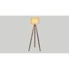 Kaze Solid Wood Floor Lamp