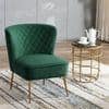 Ruba Accent Chair in Green Colour