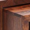 Hamilton Solid Wood Side Table Set of 3 in Teak Finish