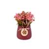 Pink Artificial Plant With Pot