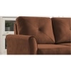 Scarlet  Pull Out Sofa cum Bed  in Brown Colour