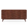 Sahara Solid Wood Sideboard In Honey Finish