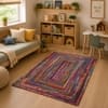 Imperial Knots Multicolor Hand Woven Dhurrie 3x5 Feet
