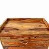 Elder Sheesham Wood Contemporary Chest of Drawers in Teak Finish