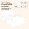 Stoa Paris Comforter for Single Bed, 300TC Satin Comforters in Lilac