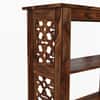 Arcade Sheesham Wood Book Shelves In Provincial Teak Finish