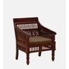 Navya 1 Seater Wooden Sofa