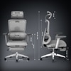 Kepler Brooks Imperia Pro Premium Office Chair in Grey Colour