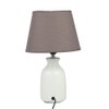 HOME Table Lamp White Sleek Contemporary Design