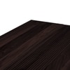 Striado Rectangular Solid Wood Coffee Table In Mahogany Finish