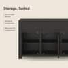 Striado Sideboard in American Walnut Finish